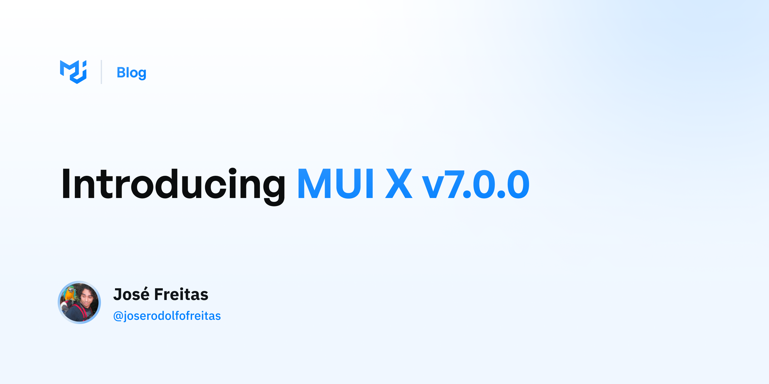 Introducing MUI X V7 MUI