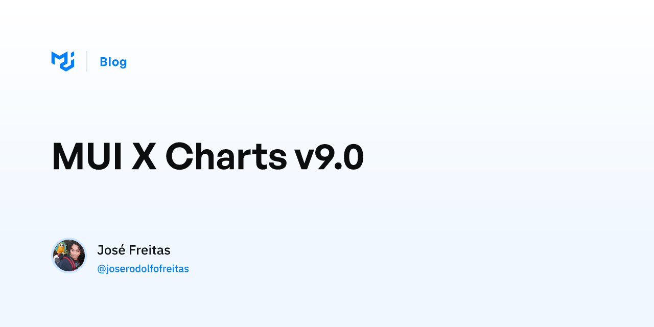 MUI X Charts v9.0