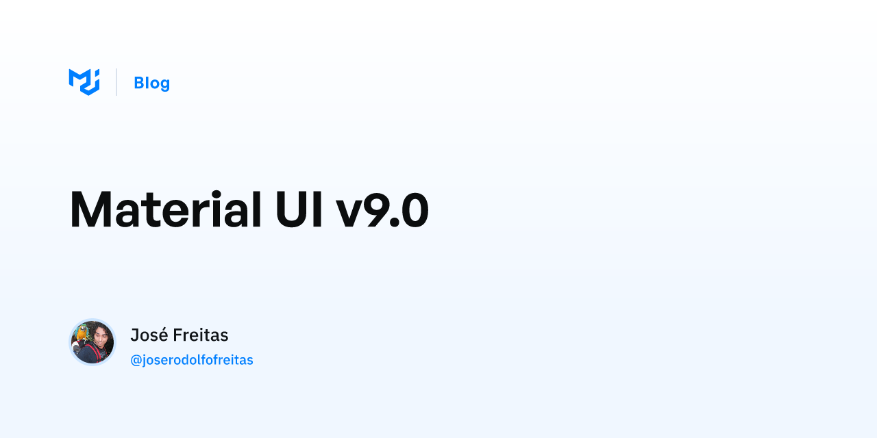Material UI v9.0