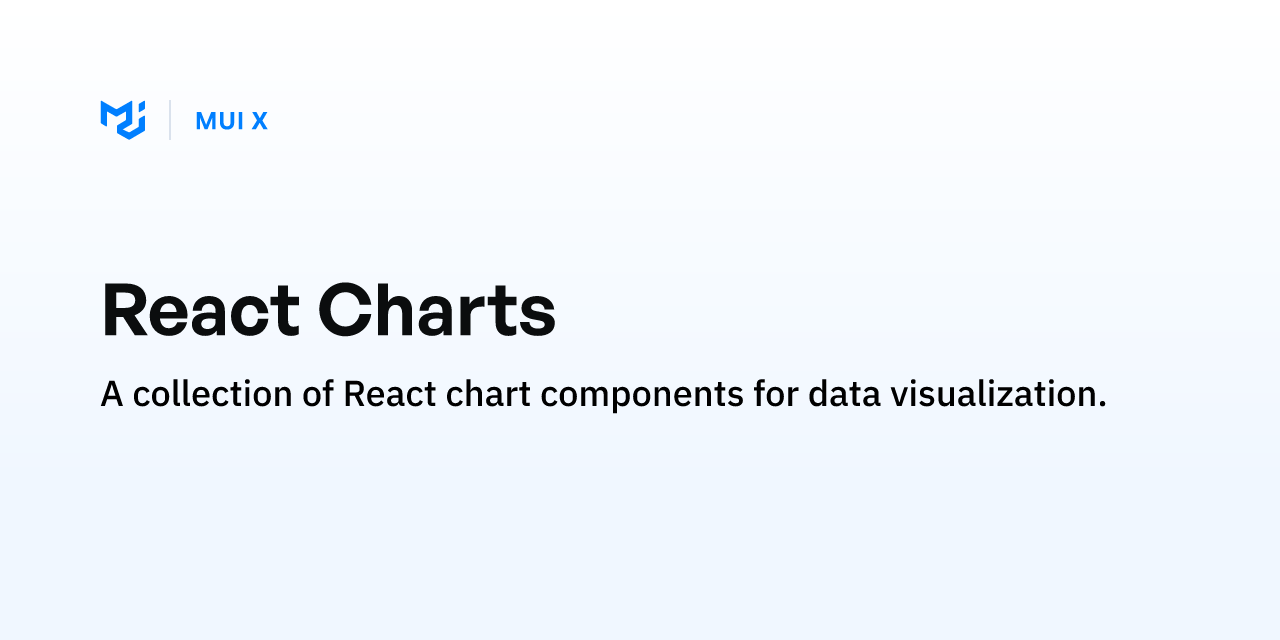 React Charts - MUI X