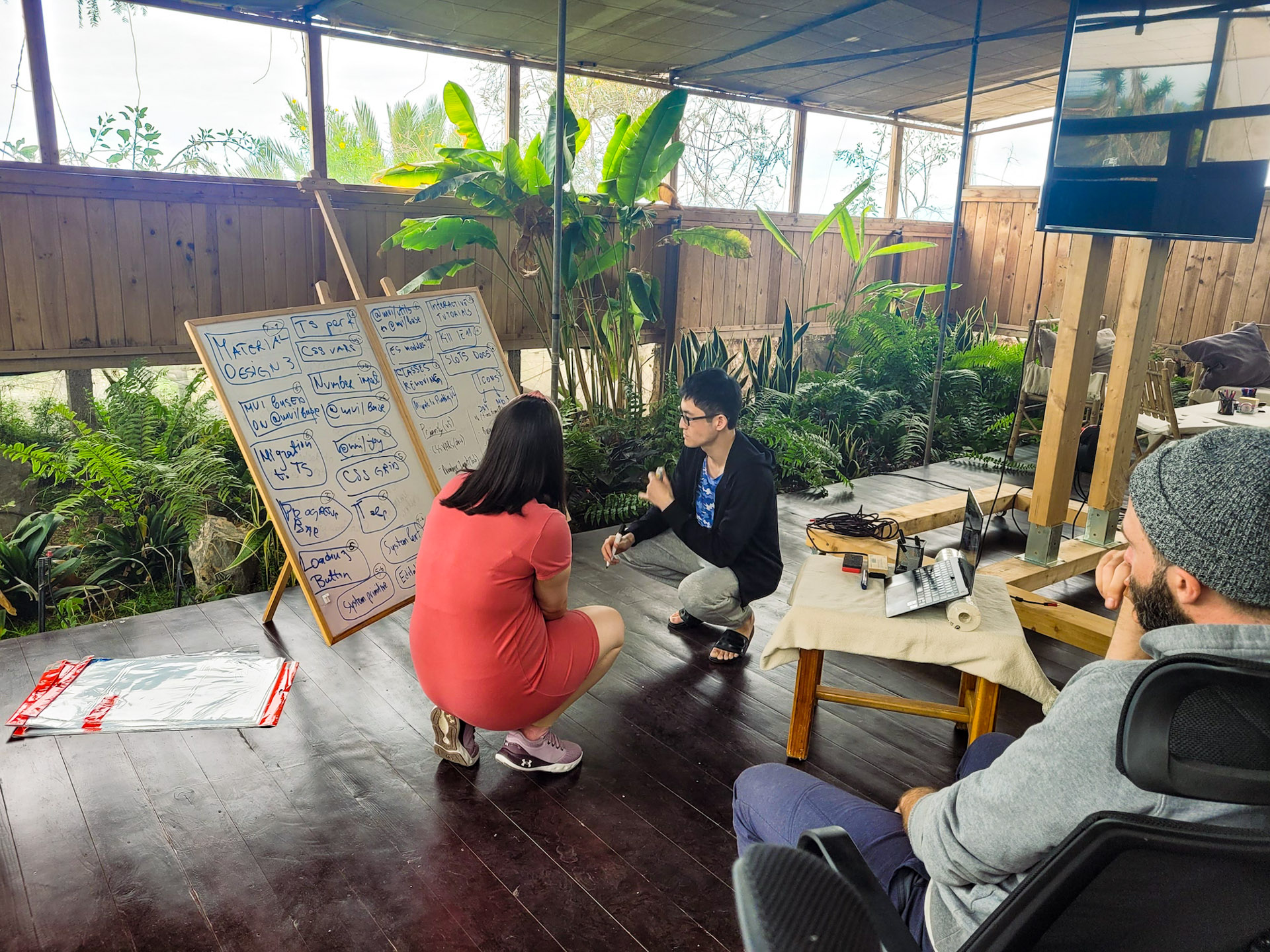 MUI\xa0Core team members Marija, Jun, and Sam discuss the product roadmap.